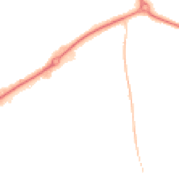 Night-time road noise heatmap for NN11 8RY