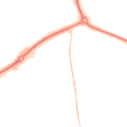 Night-time road noise heatmap for NN11 8SP