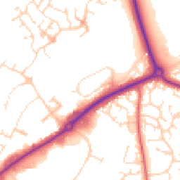Daytime road noise heatmap for NN11 8TB