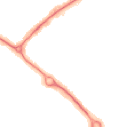 Night-time road noise heatmap for NN11 9BT