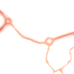 Night-time road noise heatmap for NN11 9DB