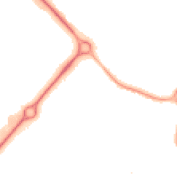 Night-time road noise heatmap for NN11 9EE
