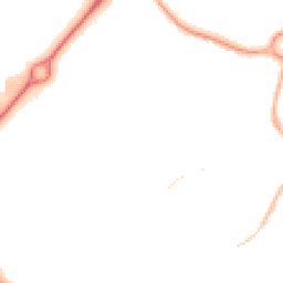 Night-time road noise heatmap for NN11 9HE