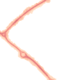 Night-time road noise heatmap for NN11 9NS