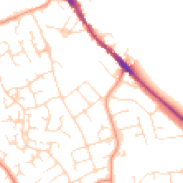 Daytime road noise heatmap for NN12 6BA