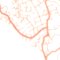 Daytime road noise heatmap for NN12 6BN