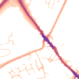 Daytime road noise heatmap for NN12 6DF