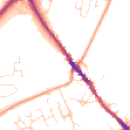 Daytime road noise heatmap for NN12 6DG