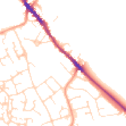 Daytime road noise heatmap for NN12 6DP