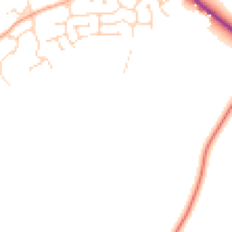 Daytime road noise heatmap for NN12 6GF