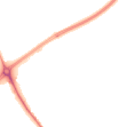 Night-time road noise heatmap for NN12 7AN