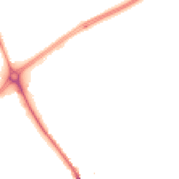 Night-time road noise heatmap for NN12 7AQ