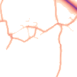 Daytime road noise heatmap for NN12 7BF