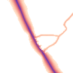 Daytime road noise heatmap for NN12 7HW