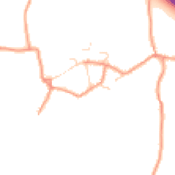 Daytime road noise heatmap for NN12 7ND