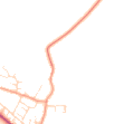 Daytime road noise heatmap for NN12 7PY