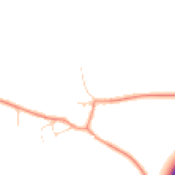 Daytime road noise heatmap for NN12 7SH