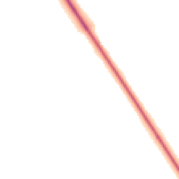 Night-time road noise heatmap for NN12 7TN