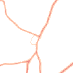 Daytime road noise heatmap for NN12 8AS