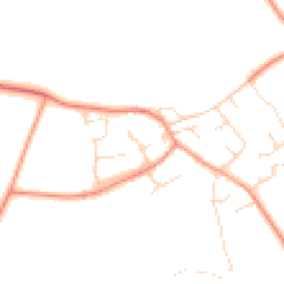 Daytime road noise heatmap for NN12 8AY