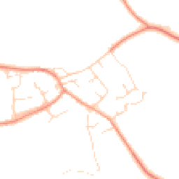 Daytime road noise heatmap for NN12 8BX