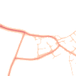 Daytime road noise heatmap for NN12 8DB