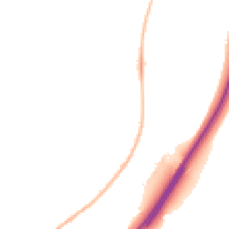Night-time road noise heatmap for NN12 8DN