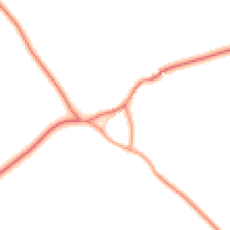 Daytime road noise heatmap for NN12 8DY