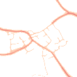 Daytime road noise heatmap for NN12 8FA