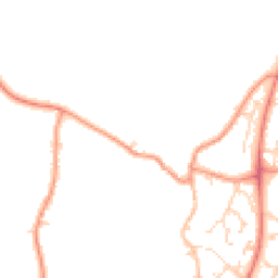 Daytime road noise heatmap for NN12 8FE