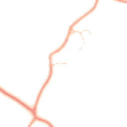 Daytime road noise heatmap for NN12 8FG