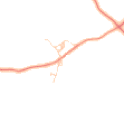 Daytime road noise heatmap for NN12 8FW