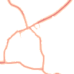 Daytime road noise heatmap for NN12 8JA
