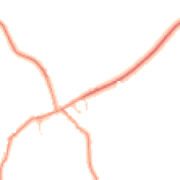 Daytime road noise heatmap for NN12 8JB