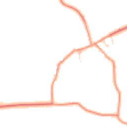 Daytime road noise heatmap for NN12 8JF