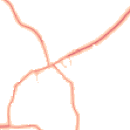 Daytime road noise heatmap for NN12 8JW