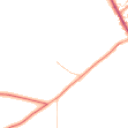 Daytime road noise heatmap for NN12 8LS
