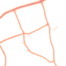 Daytime road noise heatmap for NN12 8NH