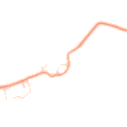 Daytime road noise heatmap for NN12 8PN