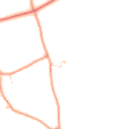 Daytime road noise heatmap for NN12 8QG
