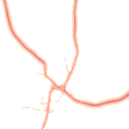 Daytime road noise heatmap for NN12 8RB