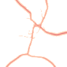 Daytime road noise heatmap for NN12 8RE