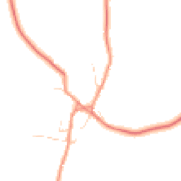 Daytime road noise heatmap for NN12 8RH