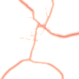 Daytime road noise heatmap for NN12 8RL