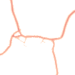 Daytime road noise heatmap for NN12 8RR