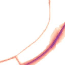 Night-time road noise heatmap for NN12 8UL