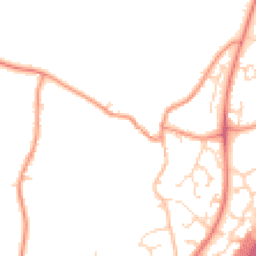 Daytime road noise heatmap for NN12 8XA
