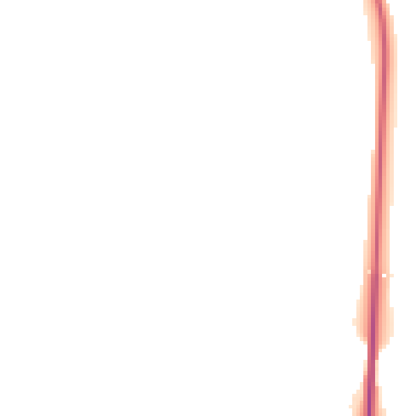 Night-time road noise heatmap for NN15 5LU