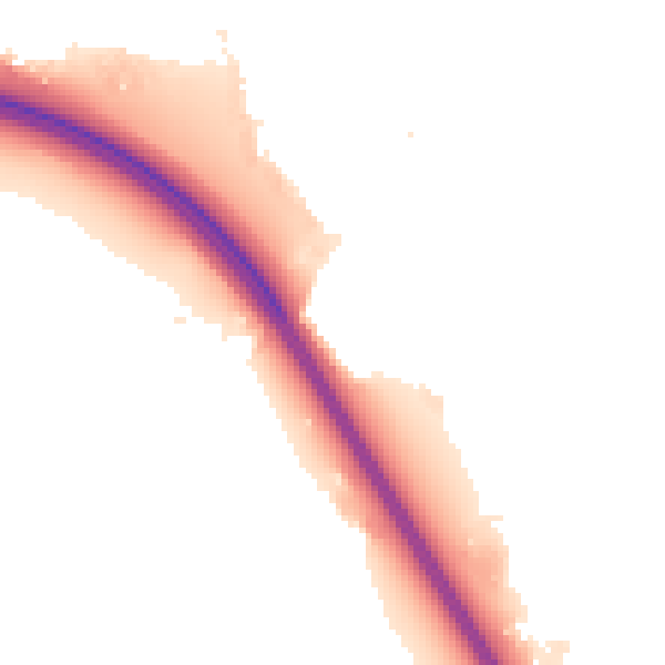 Night-time road noise heatmap for NN15 6FW
