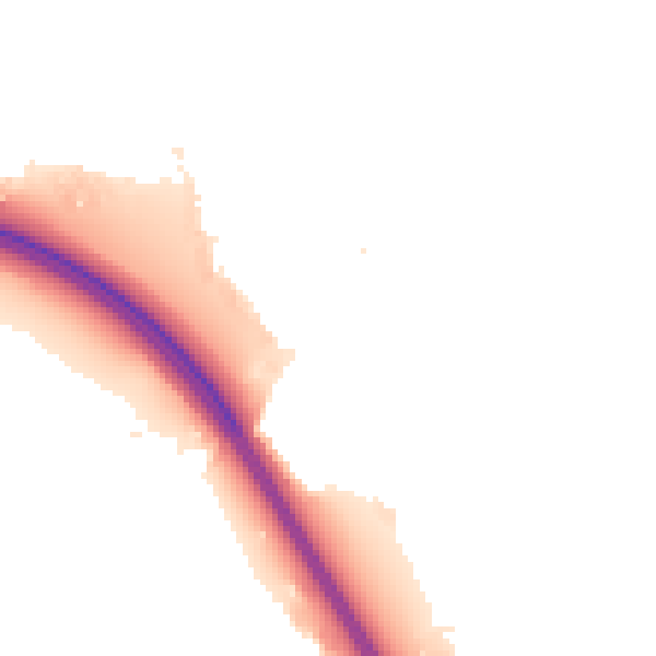 Night-time road noise heatmap for NN15 6GZ